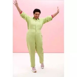 Lucy & Yak Light Green Jumpsuit